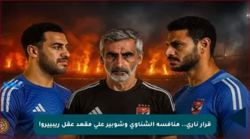 قرار ناري.. منافسة الشناوي وشوبير على مقعد عقل ريبييرو!